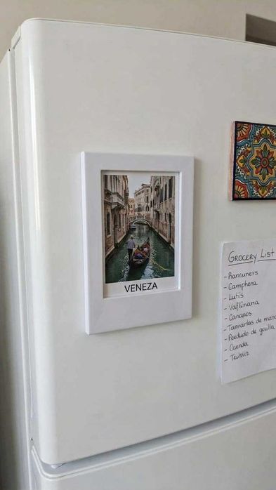 Moldura Magnética p/ Frigorífico com a Tua Foto Instax Personalizada