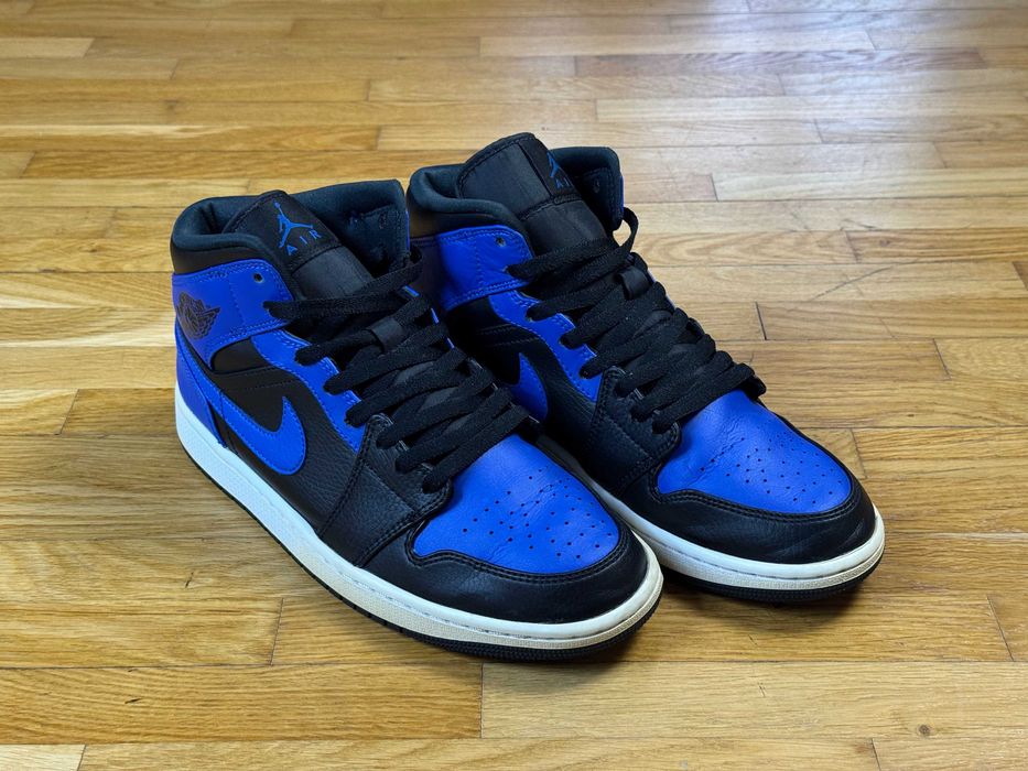 Buty Nike Air Jordan 1 Mid Hyper Royal