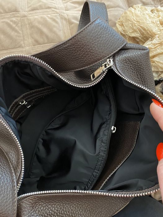 Италия новая большая кожаная сумка