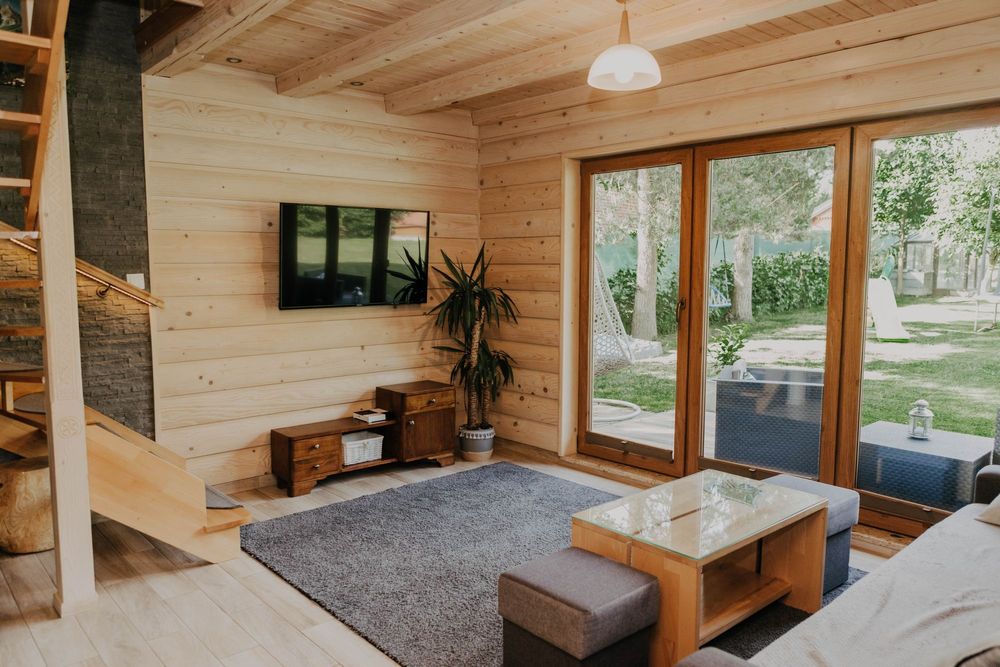 Domek chatka z klimatem w górach BALIA sauna KOMINEK luksus