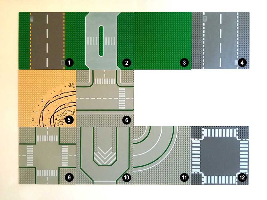 Placas Lego® - 32x32