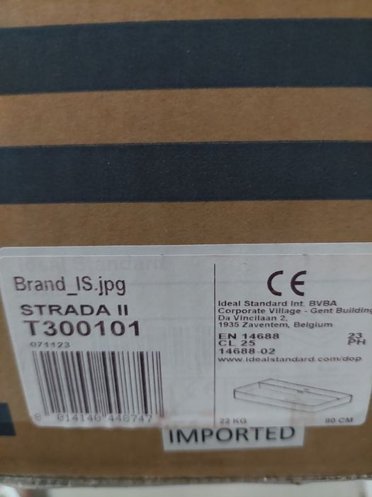 Lavatório 80 cm Modelo Strada II PREMIUM