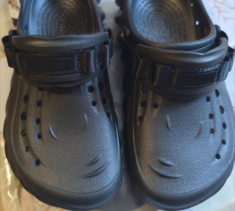 crocs echo clog black