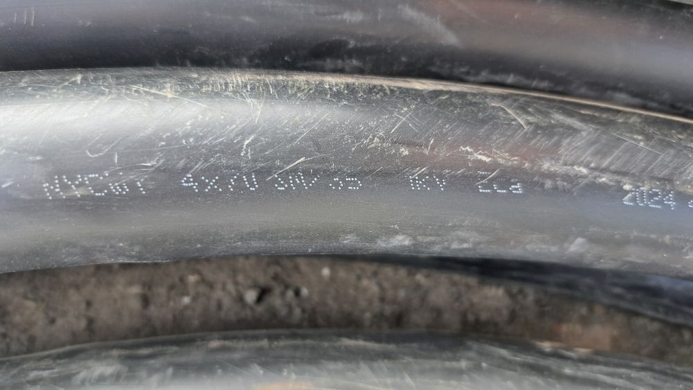 Kabel 4x70mm plus oplot miedziany