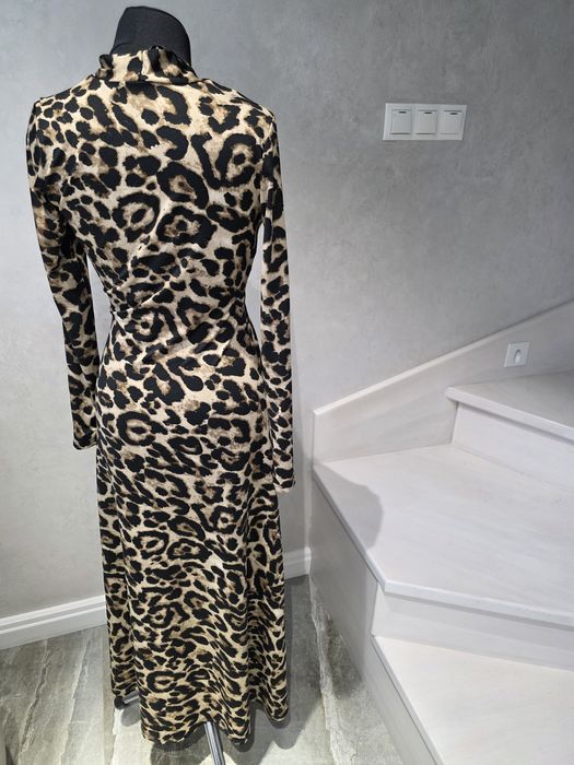 Сукенка  плаття максі лео, леопардова, тигрова. Розмір с .