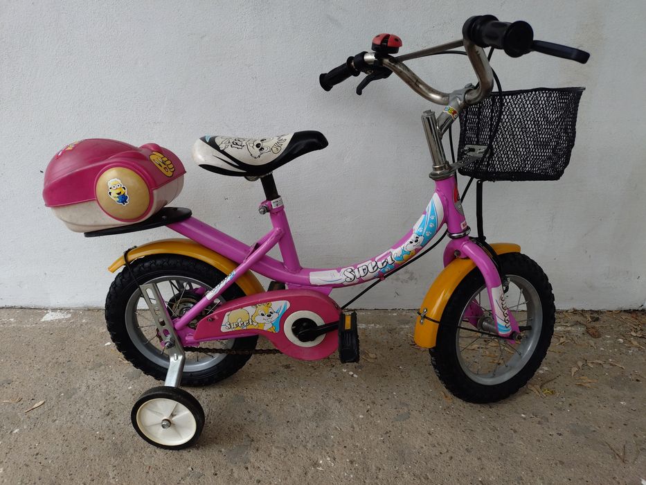 SWEET Rower rowerek dziecięcy koła 12 cali kółka boczne