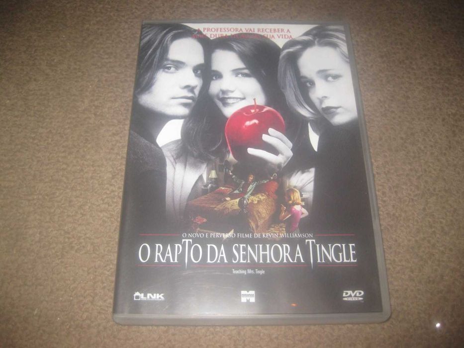 DVD "O Rapto da Senhora Tingle" com Katie Holmes