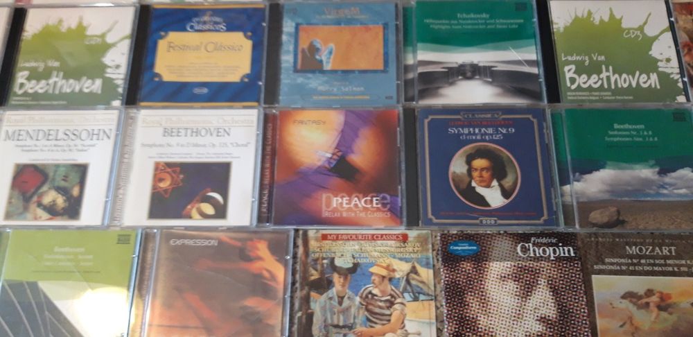 Conjunto de 55 Cd's de Música Clássica