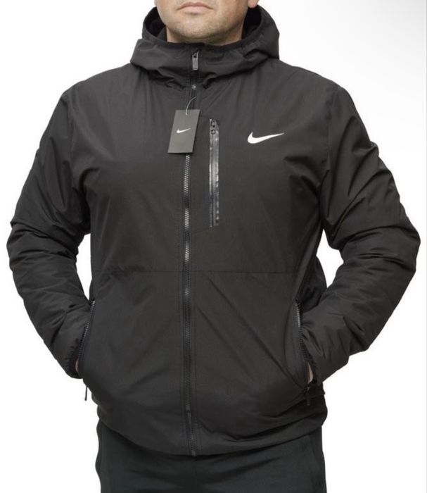 Чоловіча вітровка Nike на флісі | Rip- Stop | Beca | S-XXL