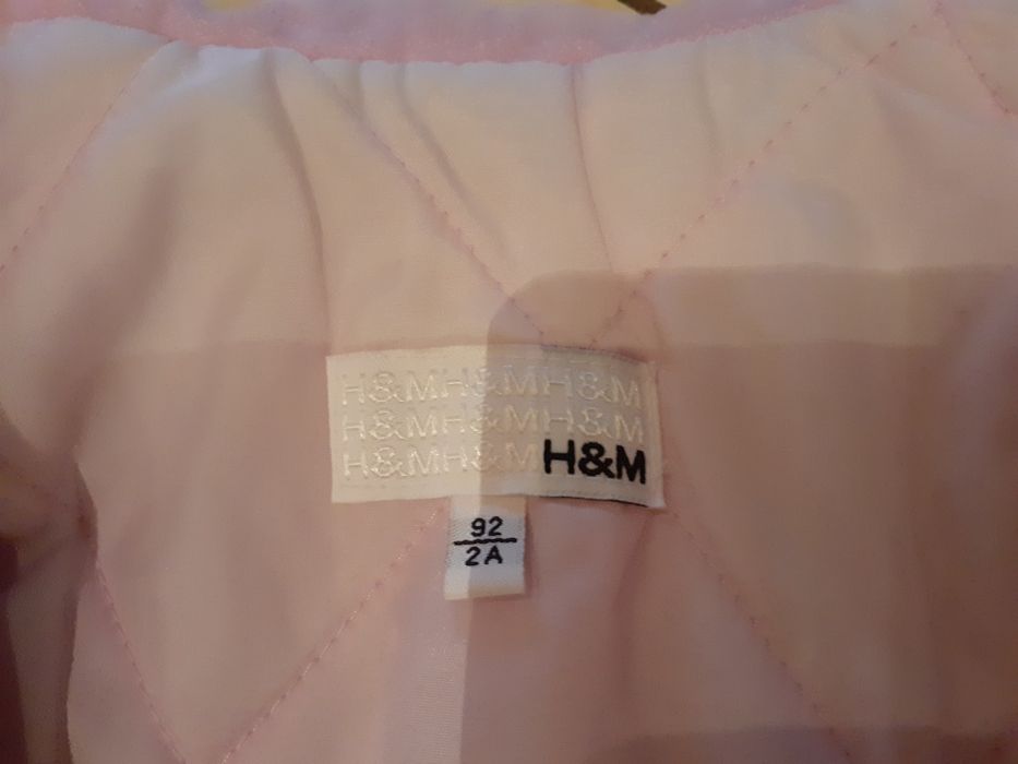 Płaszczyk H&M ciepły  wiosenny  92