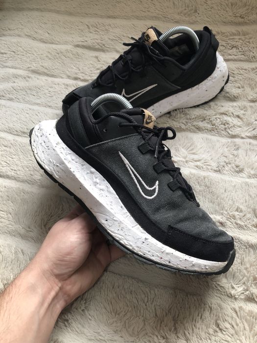 NIKE CRATER Remixa (41-41.5) 26.5см кроссовки мужские оригинал серо-че