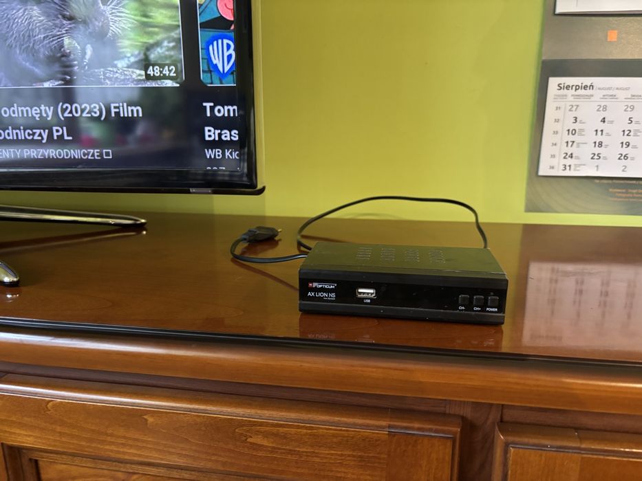 Telewizor Samsung SmartTV UE40F6320AW i dekoder