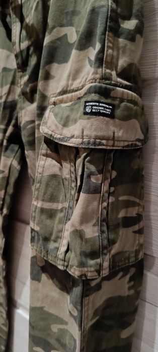 Spodnie męskie indicode moro