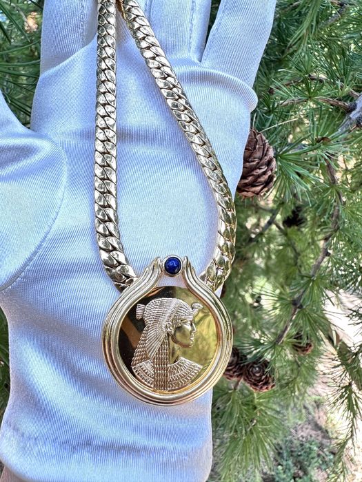 Кольє від Franklin Mint USA,вінтаж,серія Клеопатра.Новий стан