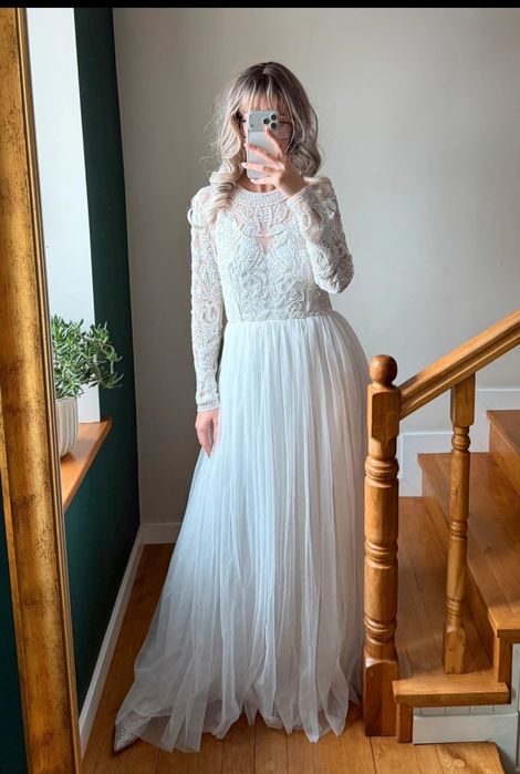 ASOS L 40 sukienka ślubna Elizabeth