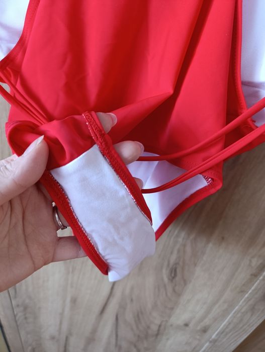 Strój kąpielowy L 40 czerwony