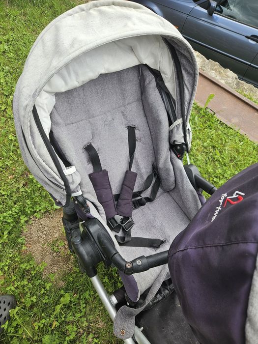 Wózek fortwo 42 bliźniaki twin, spacerówka i gondola