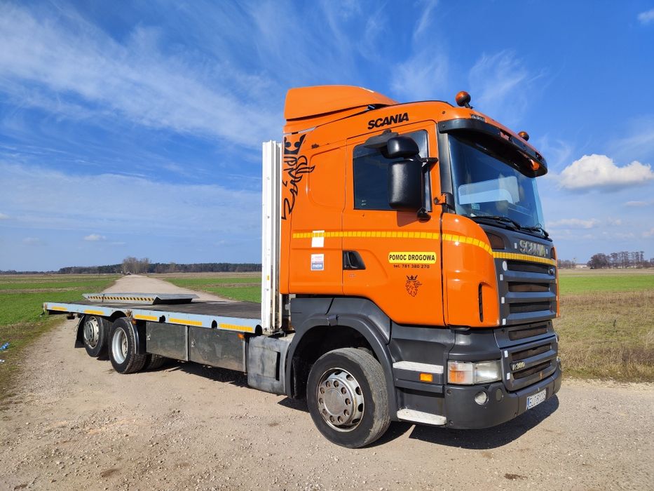 Scania R380 Pomoc Drogowa # Laweta # STARE TACHO # ładne opony