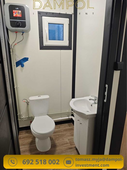 całoroczny Pawilon 8×3 m /szyby stop-sol /PIR/gotowy od ręki /kontener