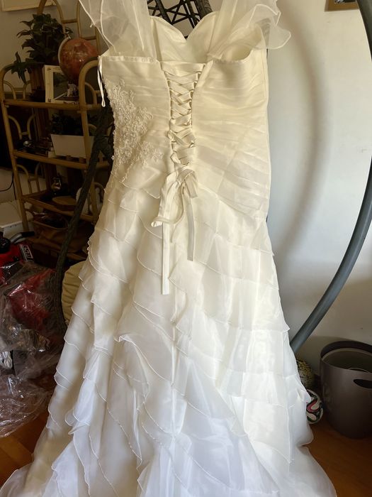 Vestido de noiva MoriLee Tam 46/48, lindissimo, como novi