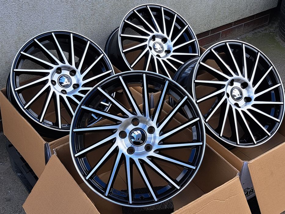 Alufelgi SKODA 18 5x112 Karoq Octavia Scout Kodiaq Yeti KT17 CNC