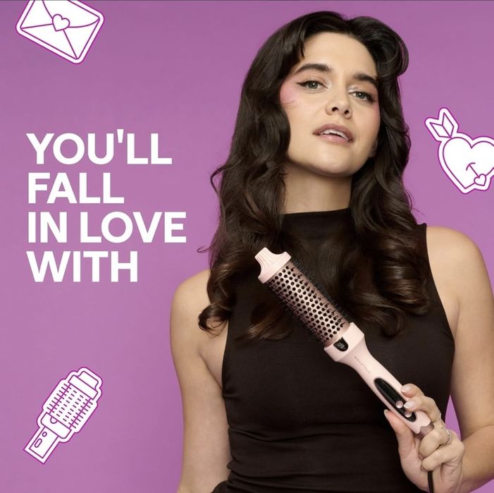 Стайлер для об’єму (Blowout Boost) з іонізацією та підігрівом, браш.