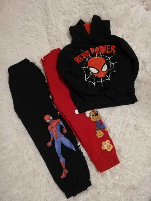 dres spiderman 128 134 psi patro 134 bluza dresowe 128 134 komplet
