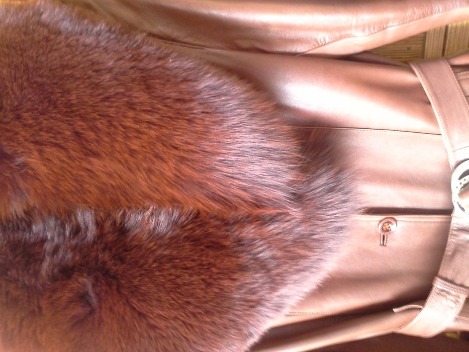 Кожаное пальто. Новое. 50-52