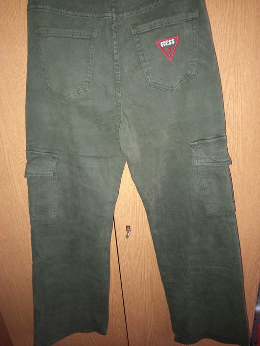 spodnie damskie GUESS khaki L