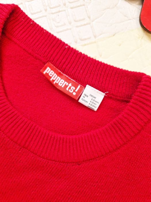 Новорічний светр Pepperts светр хлопчик 8-10 р батнік худі світшот
