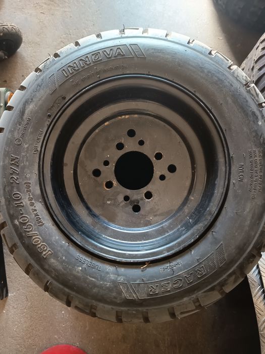 Jantes e pneus para kartcross e moto4