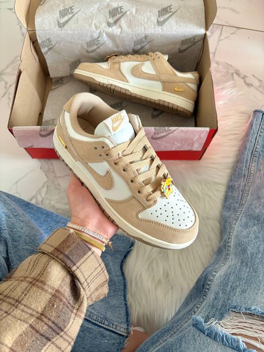 Кросівки Nike SB Dunk Low Sail Beige/White premium