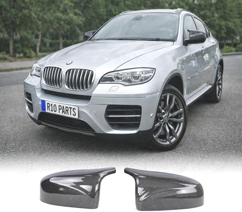 CAPAS DE ESPELHOS RETROVISORES CARBONO BMW X5 E70 08-13