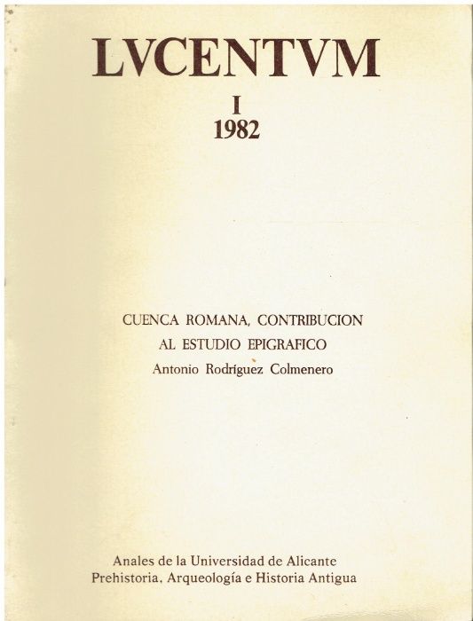 10711 Livros sobre Epigrafia