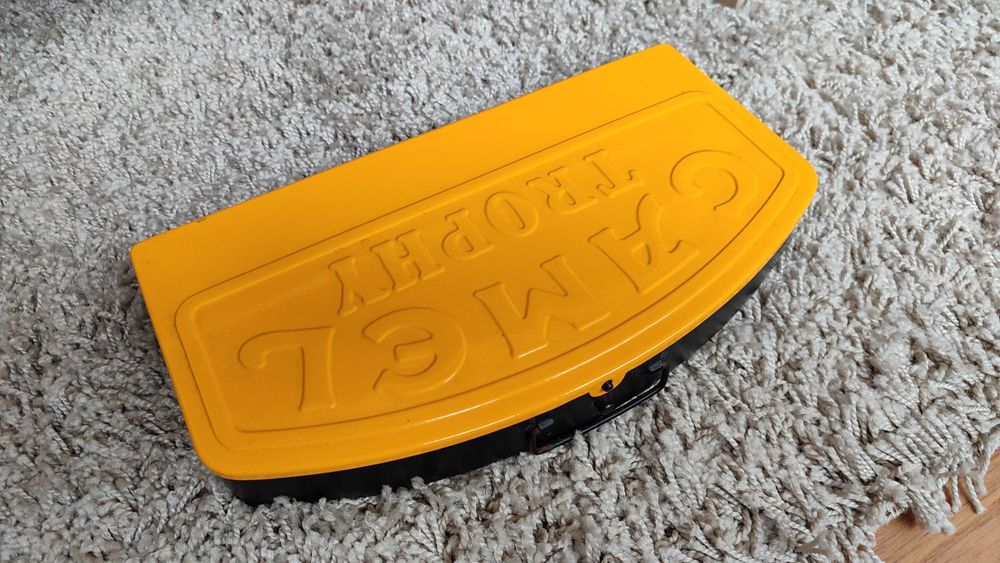 Caixa metálica Camel Trophy (anos 90)