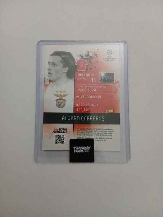 Álvaro Carreras RC 56/99 Topps Total Football