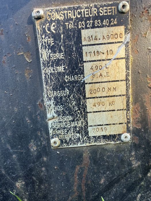 Łyżka skarpowa liebherr 314