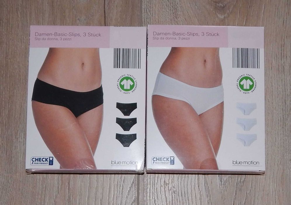 Завоз 07.12, трусики в упаковці Blue Motion Німеччина жіночі бавовна,