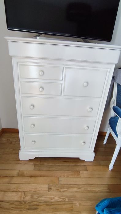 2 cómodas lacado branco