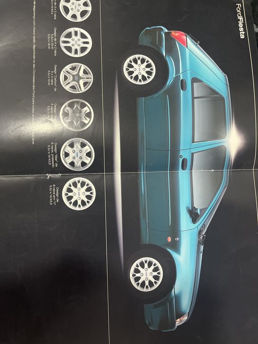 Catálogo de jantes de liga leve Ford - 2002