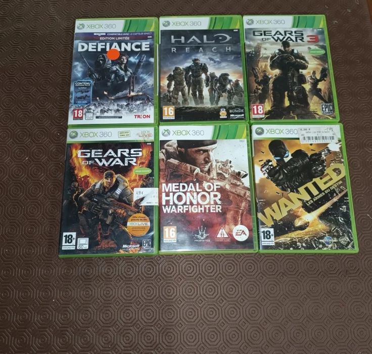 Diversos Jogos Xbox 360 - Vários preços.