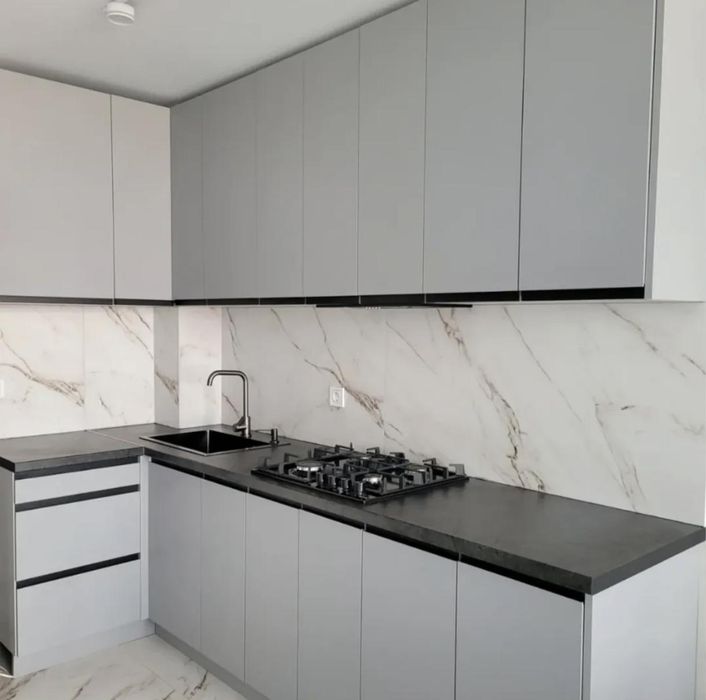 КУХНІ БЕЗ РУЧОК Одеса . Акція -10%