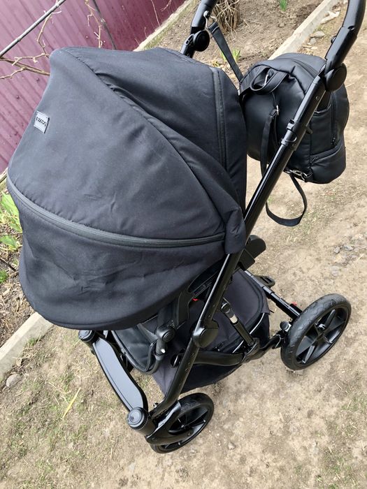 Коляска Bexa air platinum 2 в 1 чорна