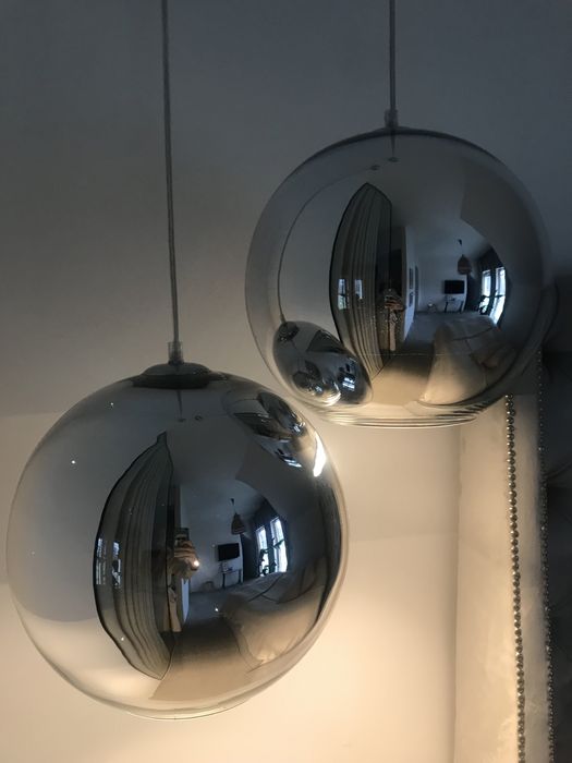 Lamy kula lustrzana szklo