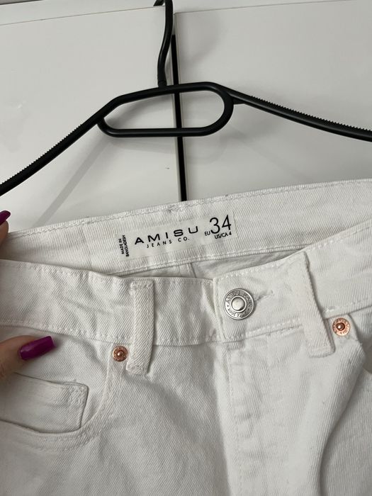 Spodnie z szeroka nogawka xs