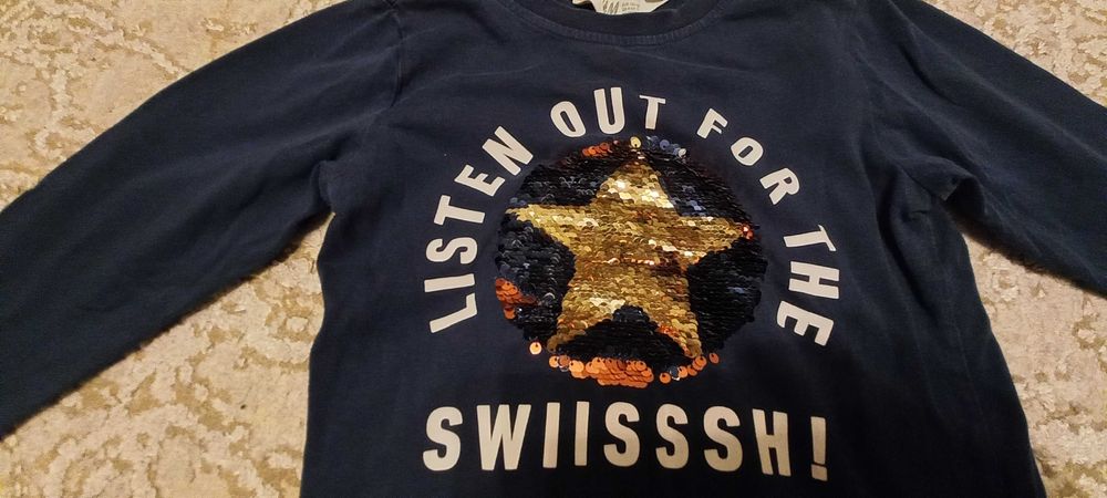 3 koszulki i 1 spodenki - 110 cm