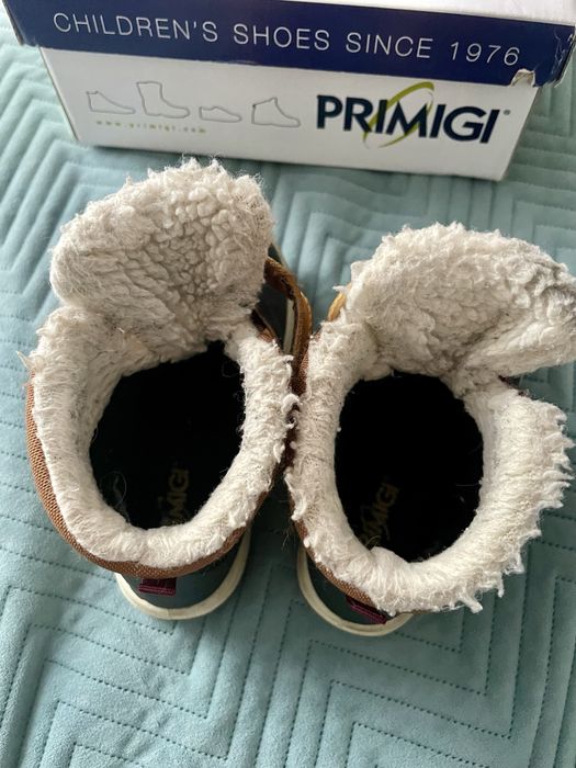 Śniegowce Primigi Gore-Tex skorzane ocieplane 26