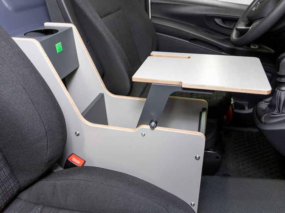 Bott Zabudowa Podłokietnik Organizer Mobilne Biuro Kamper Stolik Fotel