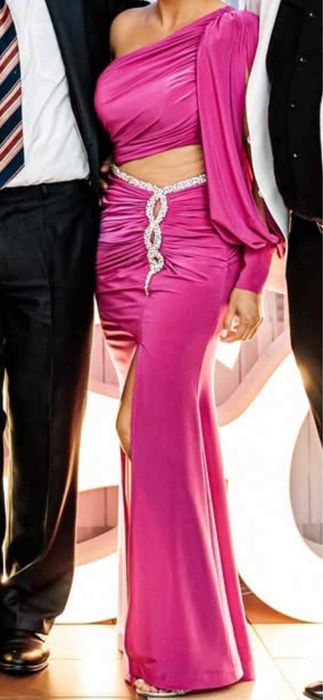 Sukienka  weselna elegacka fuksia  38/40 na 160