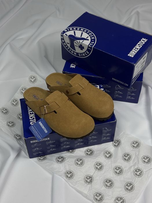 Шльопанці замшеві Birkenstock 41-45 original